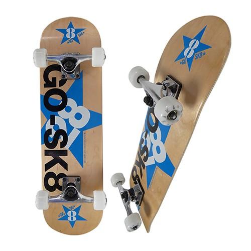 送料無料 高品質 ゴースケート スケートボード スケボー コンプリート 子供用 キッズ/GOsk8 28インチ｜surfer｜06