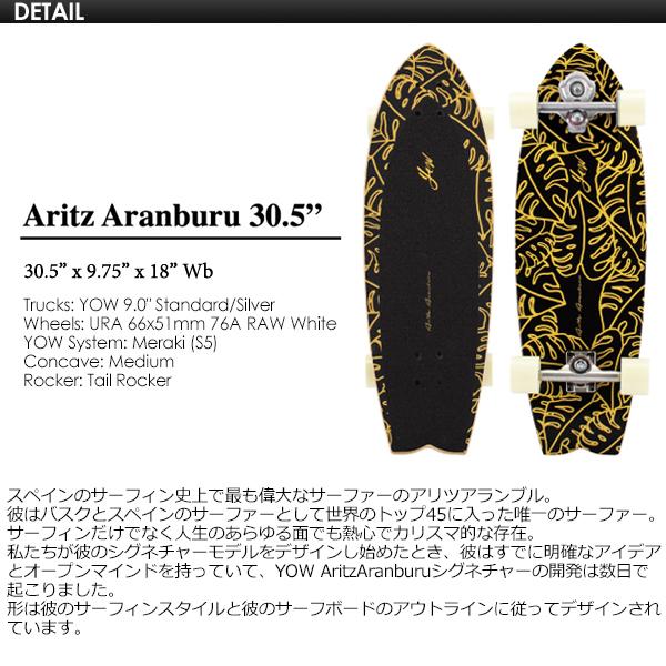 YOW SURFSKATE ヤウ サーフスケート スケボー コンプリート
