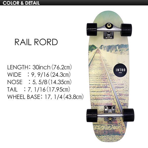 INTRO イントロ スケートボード サーフスケート スケボー