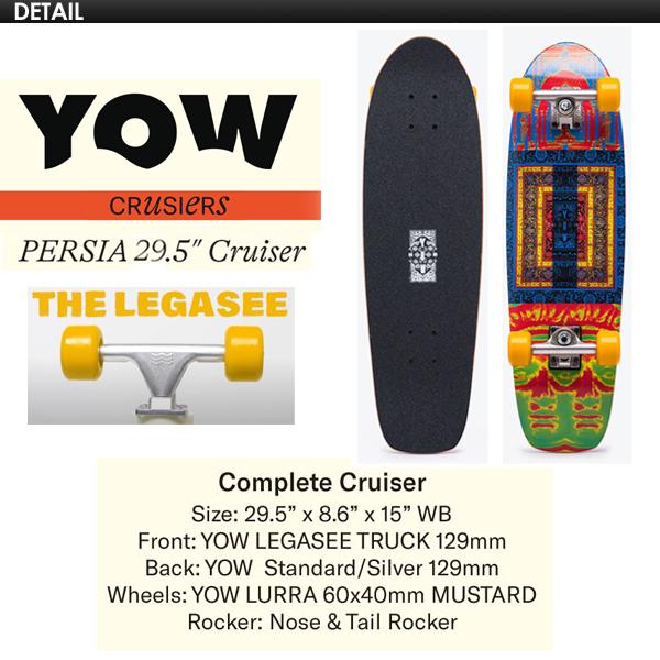YOW SURFSKATE ヤウ サーフスケート スケボー コンプリート 2023