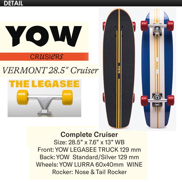 YOW SURFSKATE ヤウ サーフスケート スケボー コンプリート 2023
