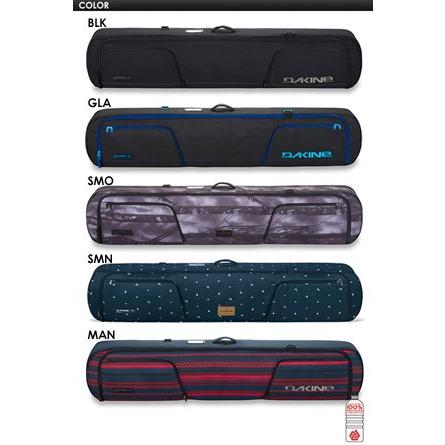 スノーボード バック ケース DAKINE ダカイン 14fa/DELUXE TOUR BAG 157cm AE237-135｜surfer｜02