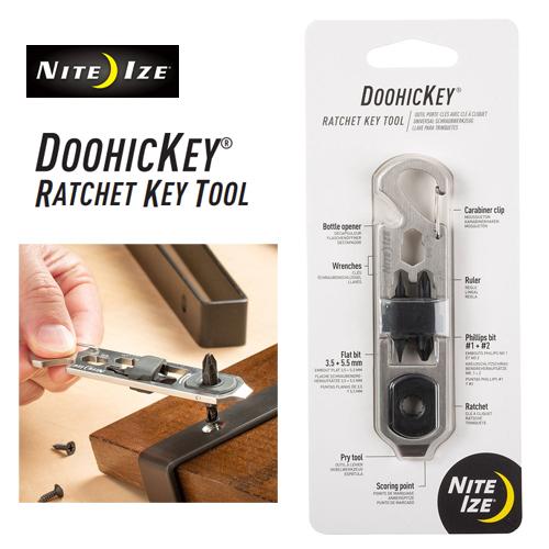 NITE IZE ナイトアイズ アウトドア キャンプ マルチツール/DOOHICKEY RATCHET KEY TOOL ドゥーヒッキー
