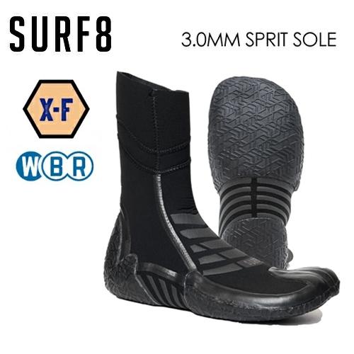 SURF8 サーフエイト 防寒対策 ブーツ X-FLEX/3.0MM スプリットソール