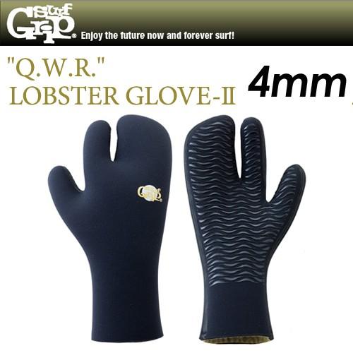 SURFGRIP サーフグリップ サーフィン 防寒対策 グローブ ミトン ロブスター 18fw/4mm Q.W.R.LOBSTER GLOVE-II｜surfer