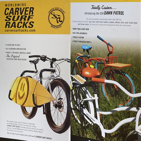 CARVER SURF RACKS キャリア ラック ハワイ 自転車用
