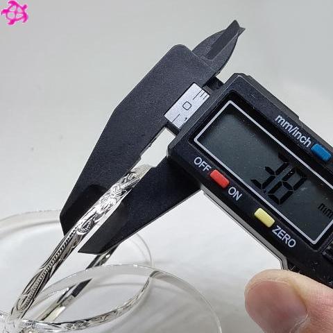 ハワイアンジュエリー バングル ブレスレット レディース シルバー925