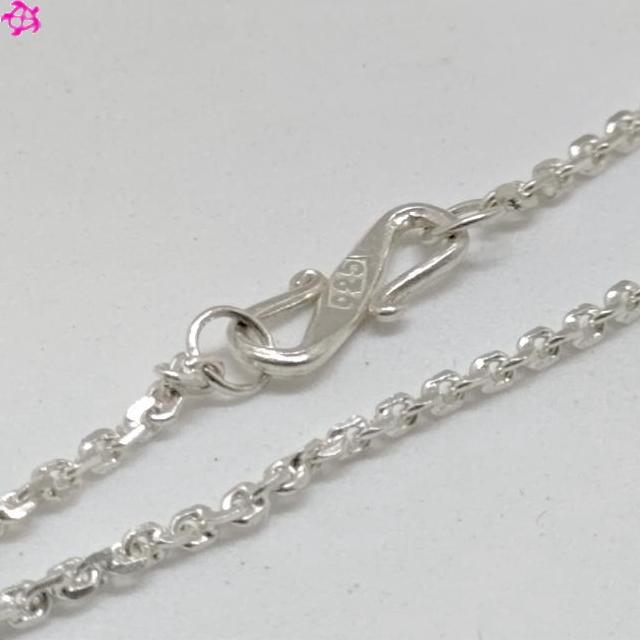 58cm シルバー925 チェーン レディース メンズ ハワイアンジュエリー