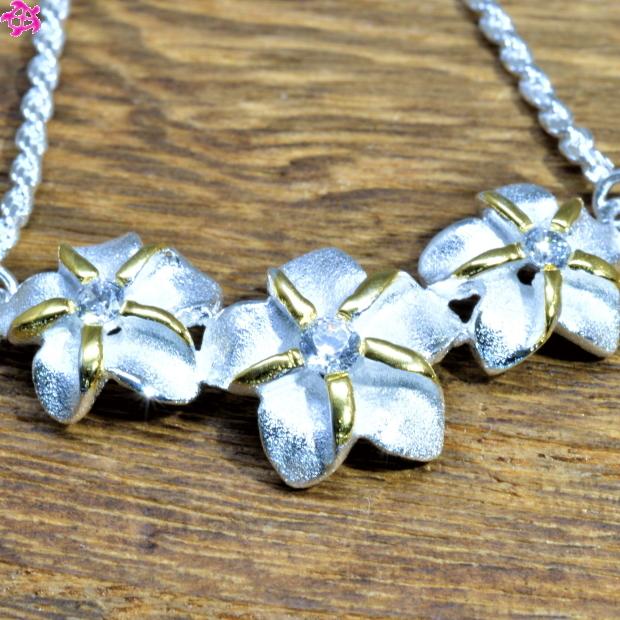 ハワイアンジュエリー ネックレス ロープチェーン レディース シルバー