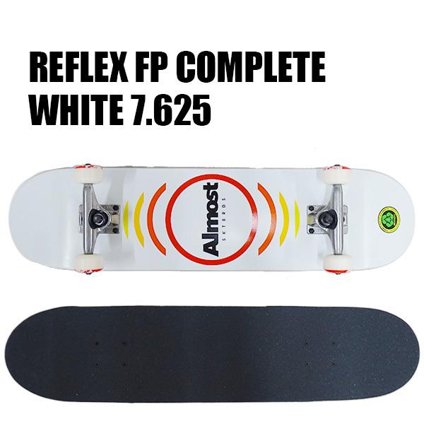 ALMOST/オルモスト コンプリートスケートボード/スケボー REFLEX 7.625 WHITE COMPLETE  SK8   [返品、交換及びキャンセル不可]｜surfingworld｜02