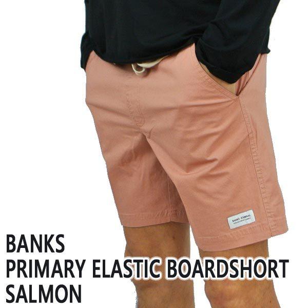 BANKS/バンクス PRIMARY ELASTIC BOARDSHORTS SALMON 男性用 サーフ 