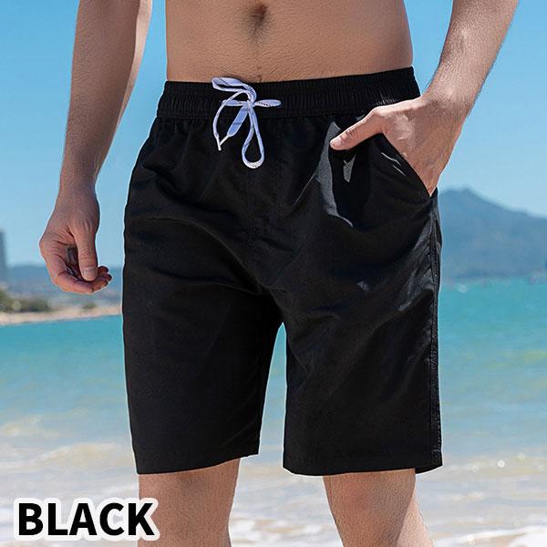 メンズ サーフパンツ 男性用水着 海パン/海水パンツ 定番水着 ボードショーツ BLACK NAVY GREEN 水陸両用 サーフトランクス メール便送料無料 サーフィン｜surfingworld｜03