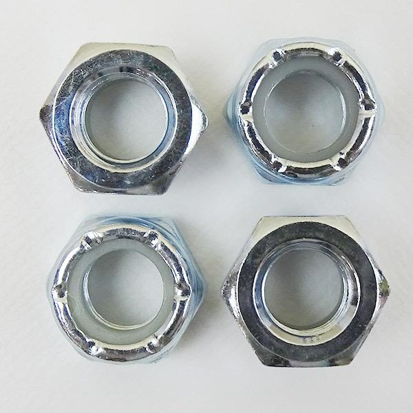 インデペンデント/INDEPENDENT GENUINE PARTS AXLE NUTS/アクセルナット SILVER 4個1セット スケートボード用パーツ [返品、交換不可]｜surfingworld｜03