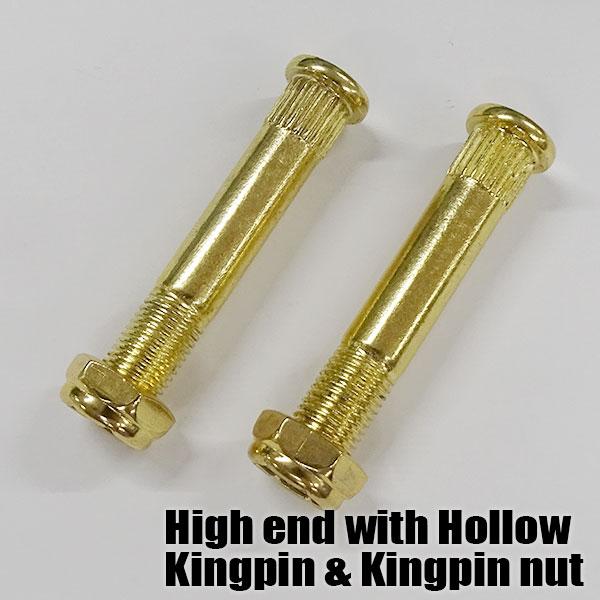 SW オリジナル KING PIN NUTS 中空 キングピン/ナット GOLD/ゴールド HIGHEND/ハイエンドタイプ HOLLOW ...