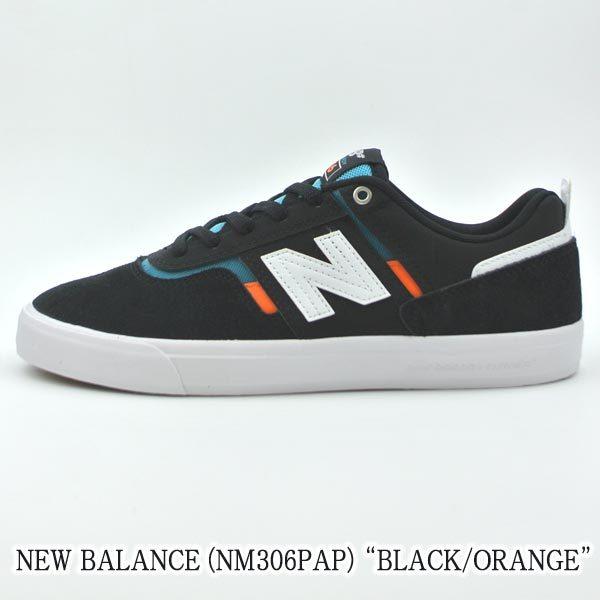 NEW BALANCE/ニューバランス NM306PAP BLACK/ORANGE NUMERIC スケートボードシューズ 靴 スニーカー  [サイズのある場合のみ交換可能 返品キャンセル一切不可] :nb-nm306pap:サーフィンワールド - 通販 - Yahoo!ショッピング