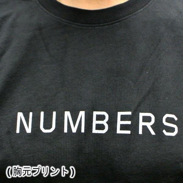 値下げしました！NUMBERS EDITION/ナンバーズエディション WORDMARK L/S TEE BLACK 長袖Tシャツ 丸首 ロンＴ 男性用 メンズ[返品、交換及びキャンセル不可]｜surfingworld｜05