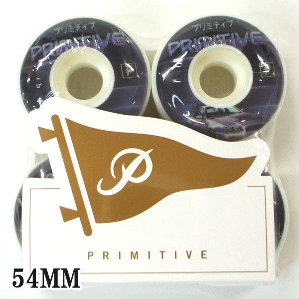 PRIMITIVE/プリミティブ RPM TEAM 54mm WHITE スケートボード WHEEL/ウィール　スケボー SK8[返品、交換不可]｜surfingworld