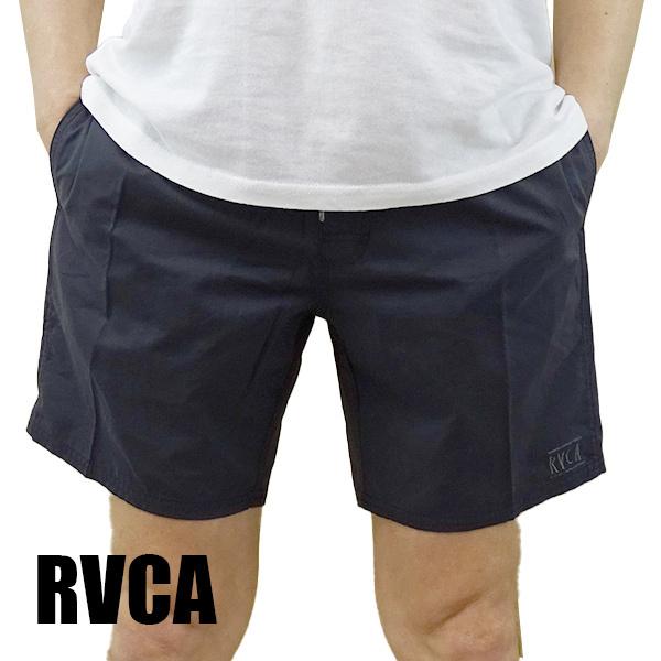 RVCA/ルーカ OPPOSITE ELASTIC 2 BOARDSHORTS BLACK 男性用 メンズ サーフパンツ ボードショーツ 海水パンツ 水着 海パン 0162[返品、キャンセル不可]｜surfingworld