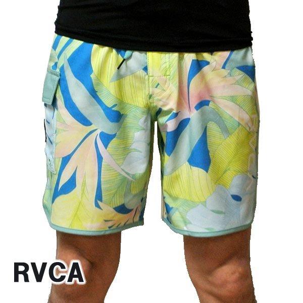 在庫処分セール！RVCA/ルーカ ERASTERN TRUNK 18 BOARDSHORTS MFL 男性用 メンズ サーフパンツ ボードショーツ トランクス 水着 海パン[返品、キャンセル不可] | RVCA