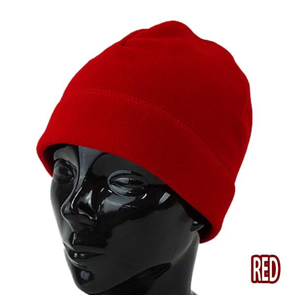 ニット帽 フリース ビーニー BEANIE 男女兼用 裏起毛 防寒 無地 帽子