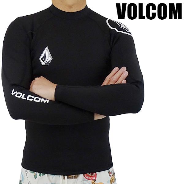 値下げしました！VOLCOM/ボルコム 2mm JACKET L/S BLACK 長袖タッパ ウェットスーツ タッパー 男性用 [サイズのある場合のみ交換可能 返品キャンセル一切不可]