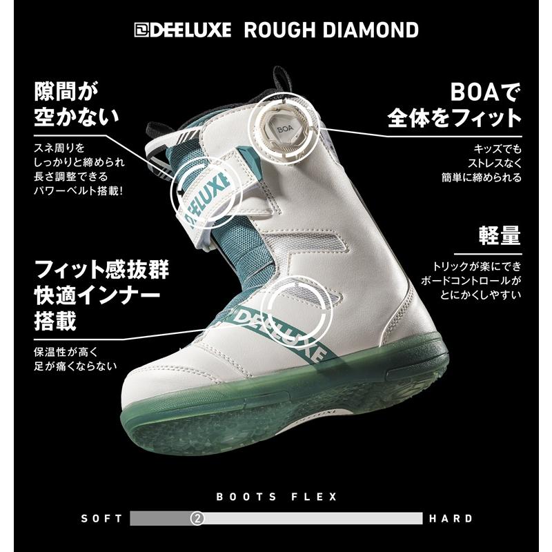 24-25 DEELUXE BOOTS ROUGH DIAMOND ディーラックス ブーツ KIDS 