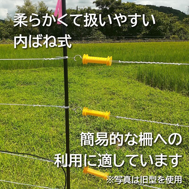 電気柵・ゲート】簡易ゲートハンドル（オレンジ） | ガラガー キット