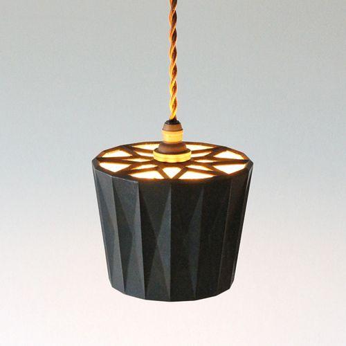 照明器具　FUTAGAMI 真鍮のペンダントランプ 星影 黒ムラ_2