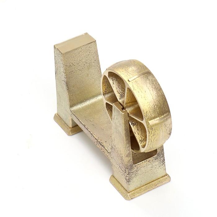 FUTAGAMIのテープカッター　真鍮の生活用品　鋳肌テープカッター　大 |  | 01