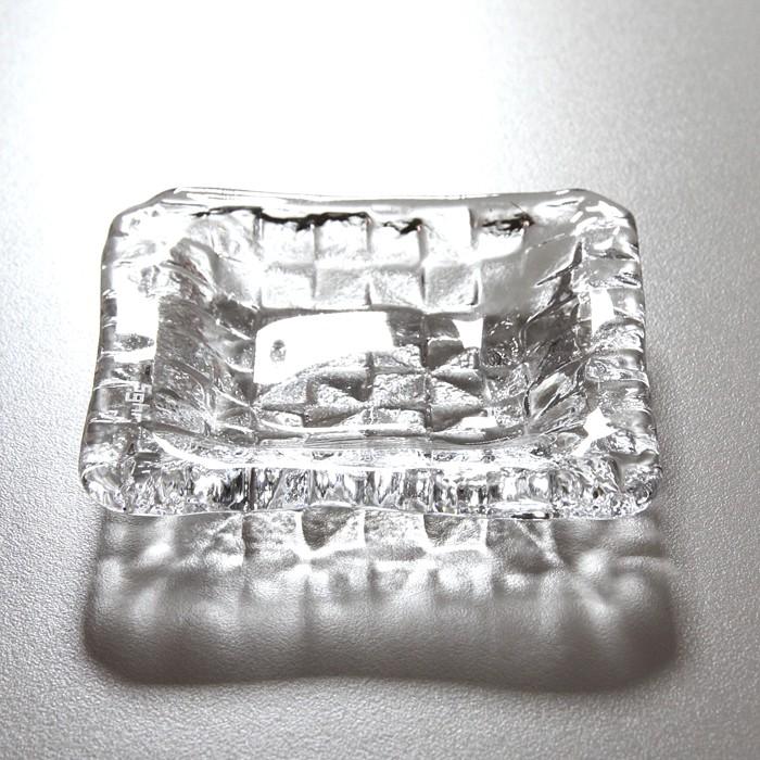 スガハラ プレート グリッドプレート 9cm深皿 クリア | sghr