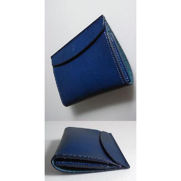 m+ カードケース　FERMA　MATI ブルー | m+（革製品） | 02