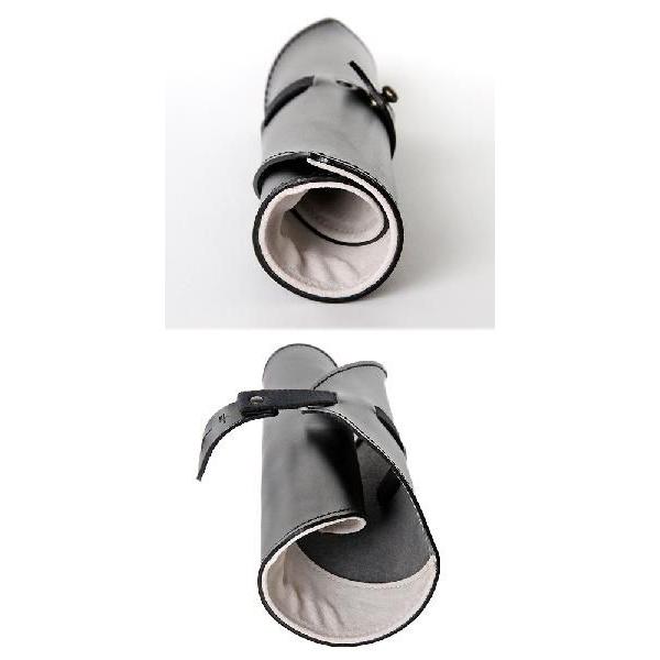 m+ペンケース ROTOLO　 Suede　ブラック | m+（革製品） | 01