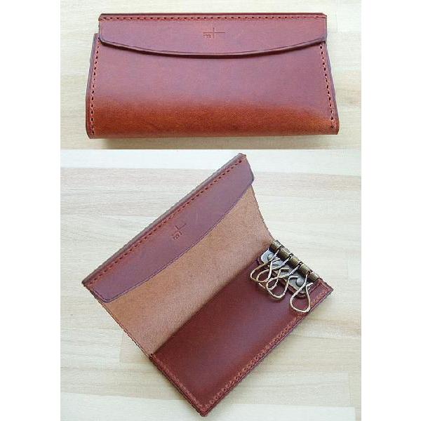 m+ FERMA　キーケース 　ブラウン | m+（革製品） | 01