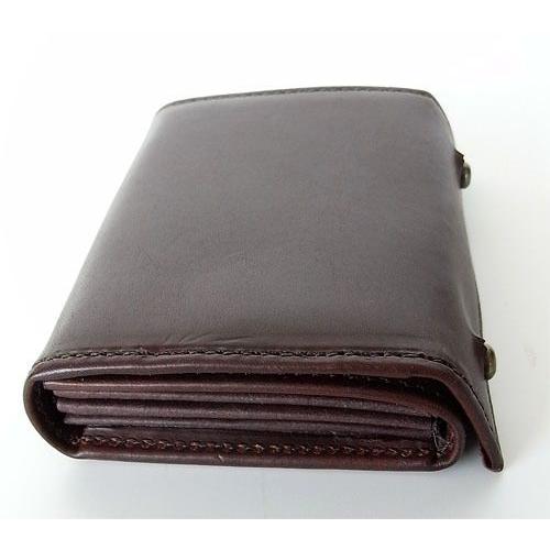 m+（革製品） コンパクトな財布 m+ エムピウ MILLEFOGLIE2 25