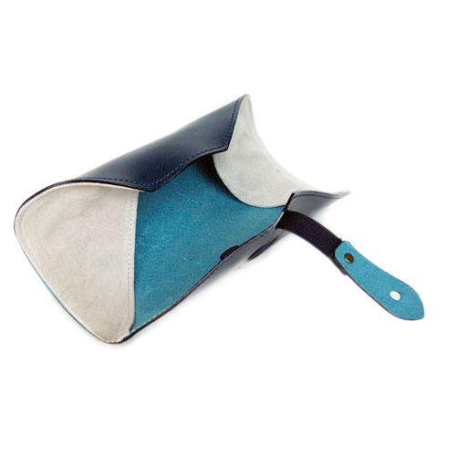 m+ペンケース ROTOLO　 Suede　ブルー | m+（革製品） | 02