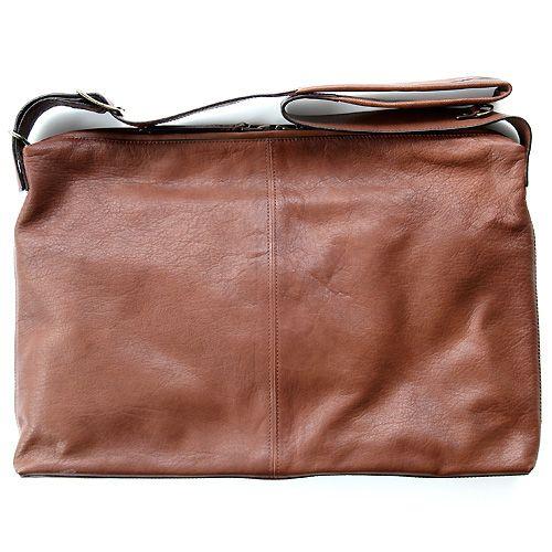 m+エムピウ村上雄一郎　PIATTO ALTO ピアットアルト　 ショルダーバッグ　 チョコ | m+（革製品）