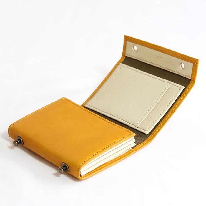 コンパクトな財布　m+ エムピウ MILLEFOGLIE2 25 pig ナポリ | m+（革製品） | 02