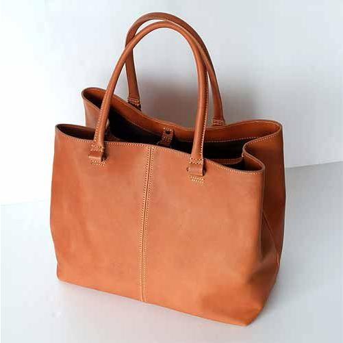 m+エムピウ村上雄一郎　NOMADE L　ノマデL　トートバッグ　キャメル | m+（革製品） | 01