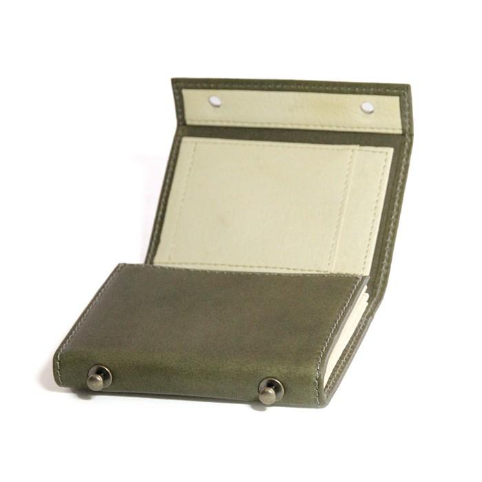 コンパクトな財布　m+ エムピウ MILLEFOGLIE2 25Pig グリージョ Xベージュ（送料割引対象外品） | m+（革製品） | 03