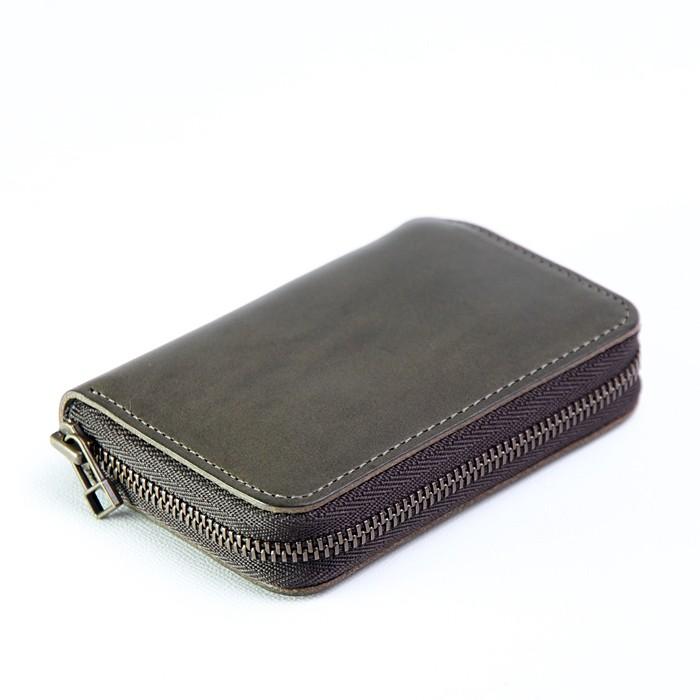 【美品】　エムピウ　ゾンゾ　グリージョ m+（エムピウ） コンパクトな財布 zonzo ゾンゾ グリージョ : surou