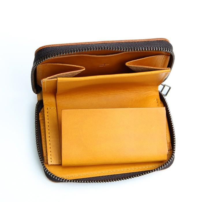 m+（革製品） コンパクトな財布 m+ エムピウ zonzo ゾンゾ ナポリ  