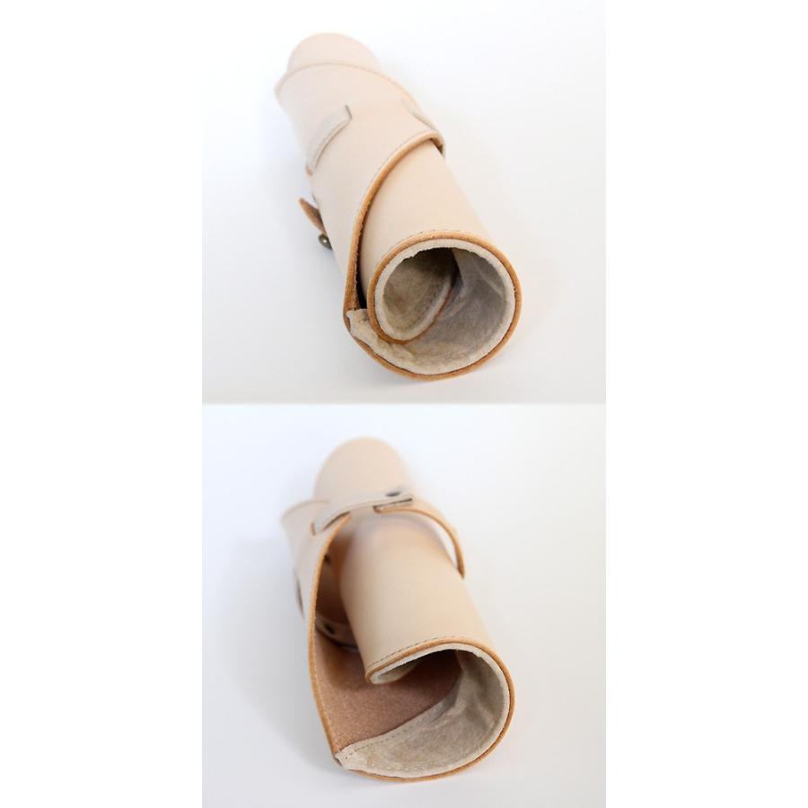 m+ペンケース ROTOLO　 Suede　ヌメ（TAN） | m+（革製品） | 01