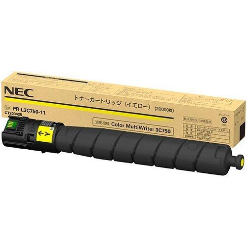 NEC 純正 トナー PR-L3C750-11 イエロー 【公式通販】