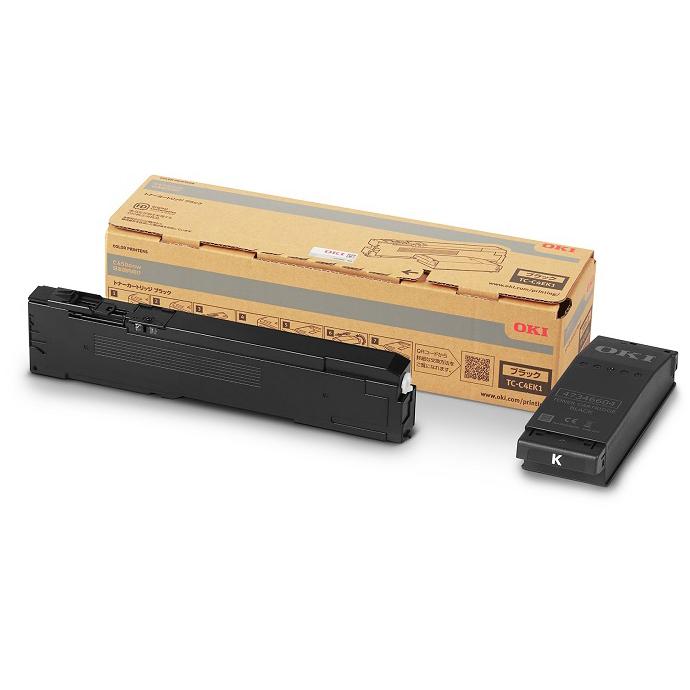 沖データ OKI 純正 トナー TC-C4EK1 ブラック : OFFICE NET - 通販
