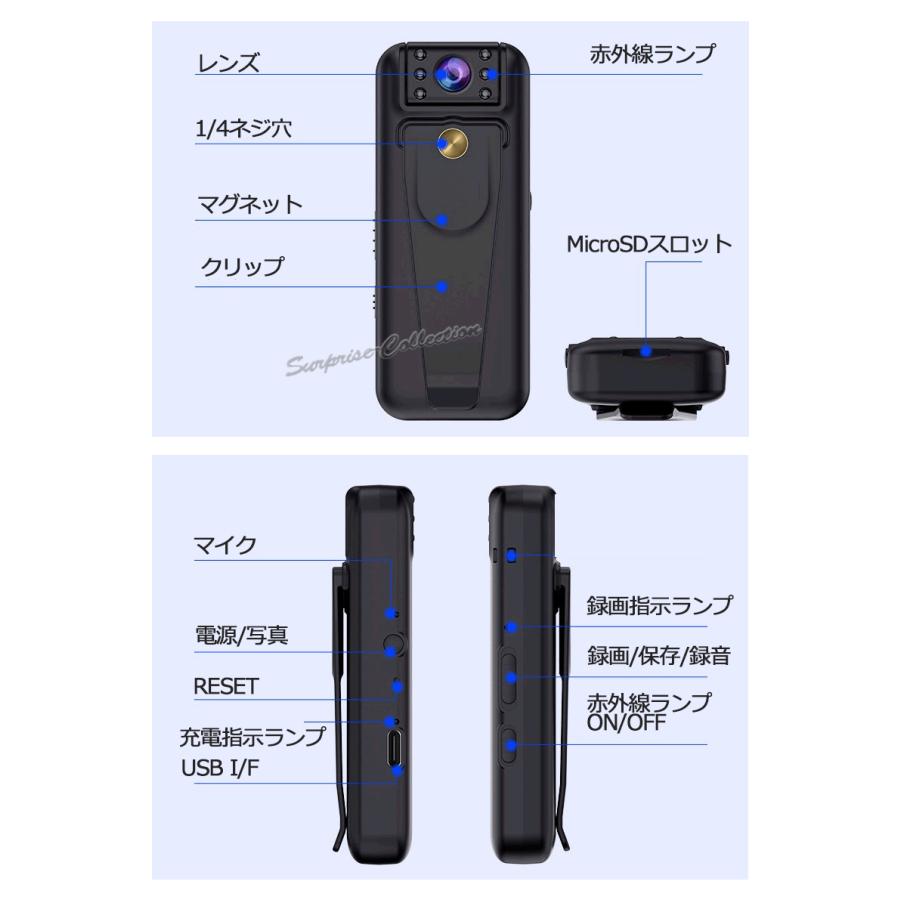 小型カメラ Amazon | スパイダーズエックス(SPYDERSX) スパイカメラ 3.2K