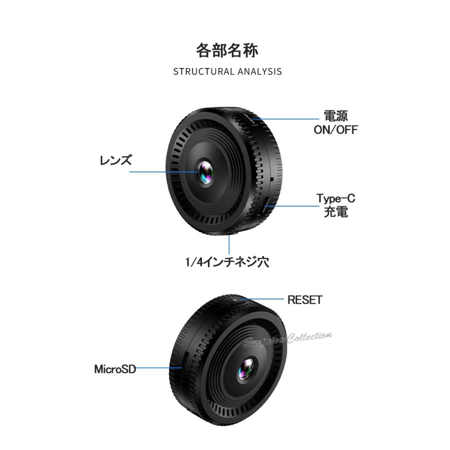 カメラ WiFi 録画 お留守番 W01-J01/W01-J02 【販売中‼️】 防犯カメラ 小型 人感センサー 長時間録画 ワイヤレス wifi 無線 SD