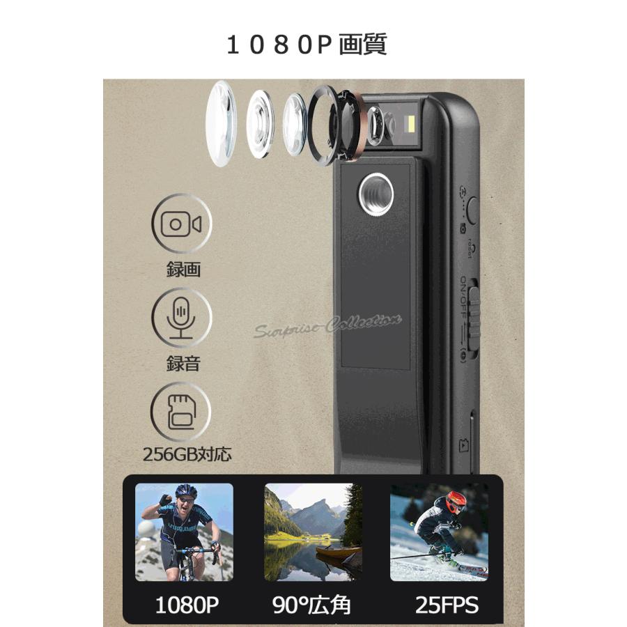 マグネットクリップ型防犯カメラ 小型 ビデオカメラ マルチ マグネットクリップ型防犯カメラ 小型 ビデオカメラ マルチ
