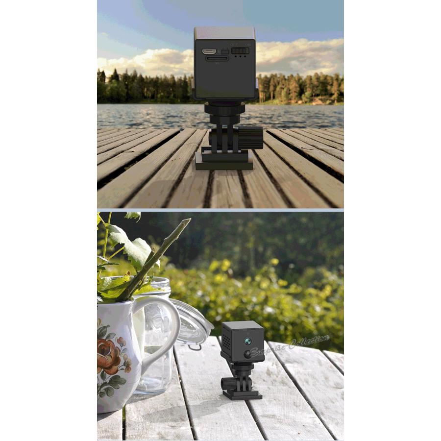 小型防犯カメラ 配線不要で設置できる、人感センサー付き小型防犯カメラ「400