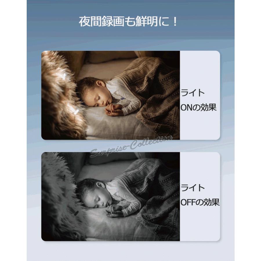 防犯カメラ 360度 Tuyaアプリ 200万画素 Wifi 常時録画 SDカード
