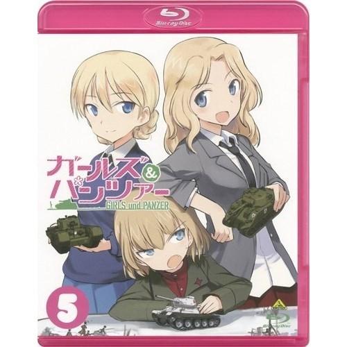 【取寄商品】BD/TVアニメ/ガールズ&パンツァー 5(Blu-ray) (特装限定版)｜surprise-flower